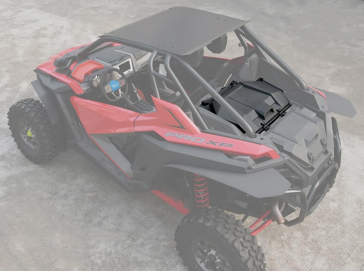 SAUTVS UTV 73QT Cargo Box for RZR PRO XP/RZR Turbo R/PRO S 2020-2026, Forward Poly Water Resistant 73 QT Forward Cargo Storage Box Accessories, Replace #2883751