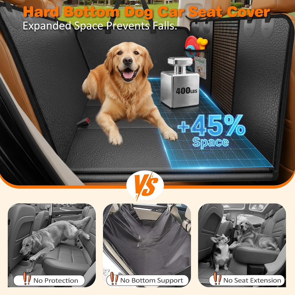 urpower hard bottom dog car seat cover for shown in use