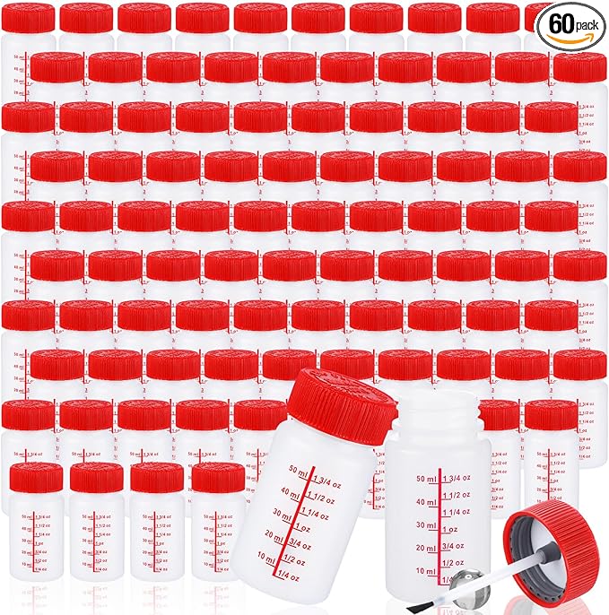 Mumufy 60 Pcs Touch up Paint Bottles by Mumufy
