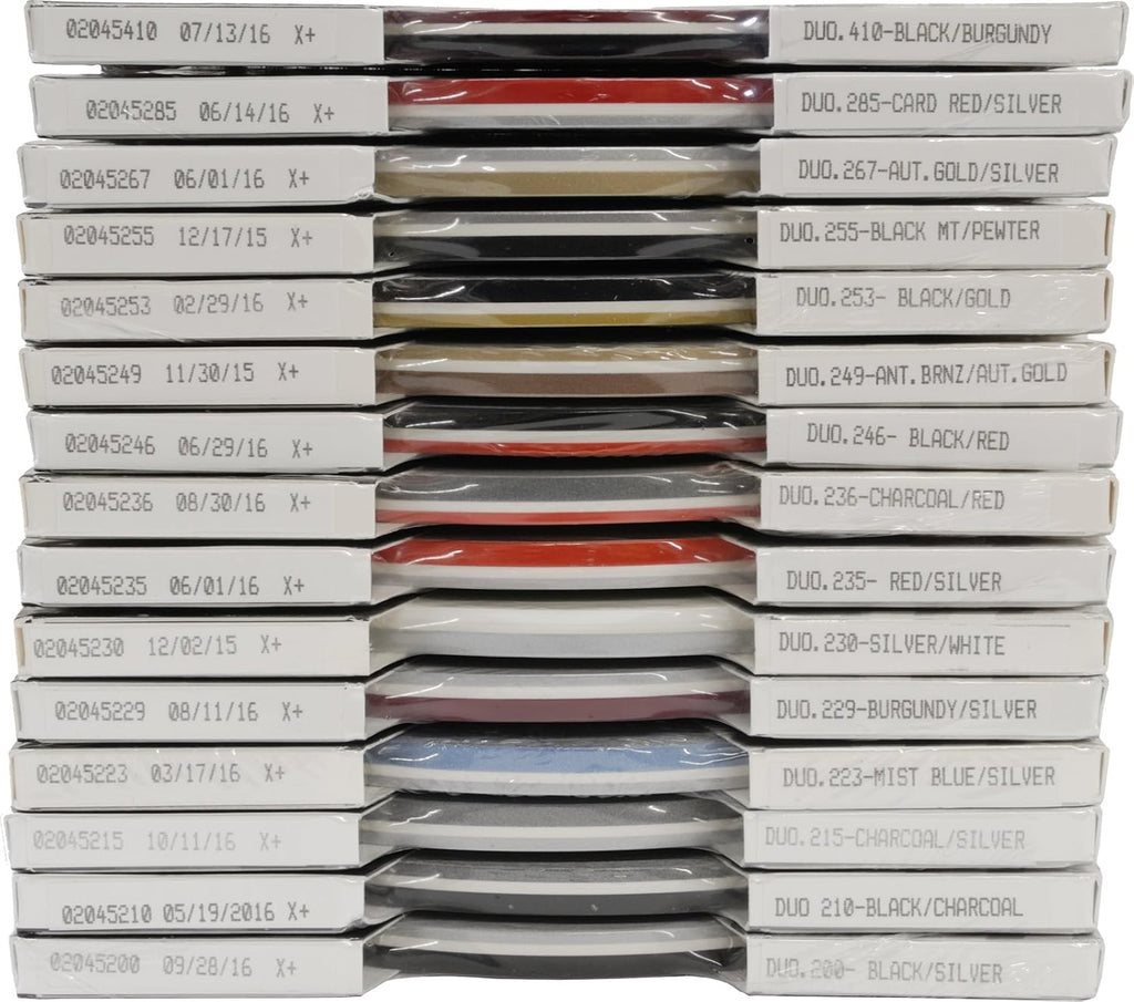 Universal Duo-Tone 0204297 - Auto Customizing 2 Color Dual Pinstripe - 4/16" x 150' (1/8” Stripe, 1/16" Gap, Then 1/16” Stripe) - 297-Desert Mica Metallic/Canyon Metallic