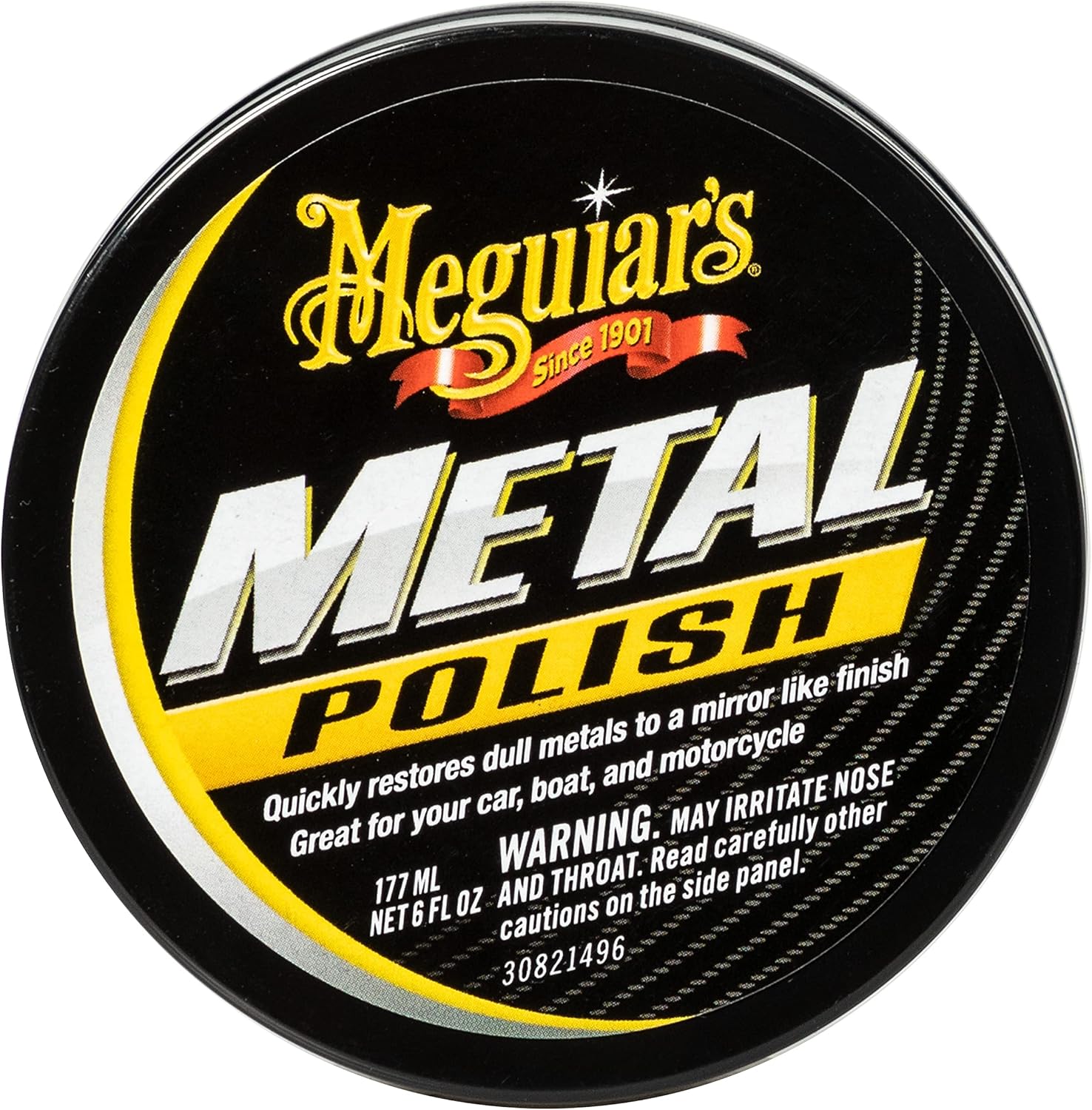 Meguiar's G211606 Metal Polish -6 Oz Container