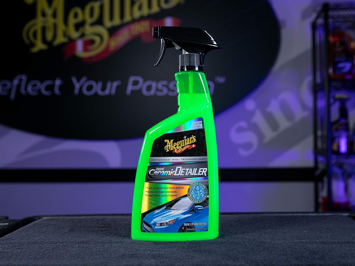 Meguiar's G200526EU Hybrid Ceramic Detailer 768 ml Enhances Wax, Coatings and Sealants