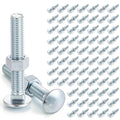 yaocom 75 pack carriage bolts with nuts 3/8, main product view