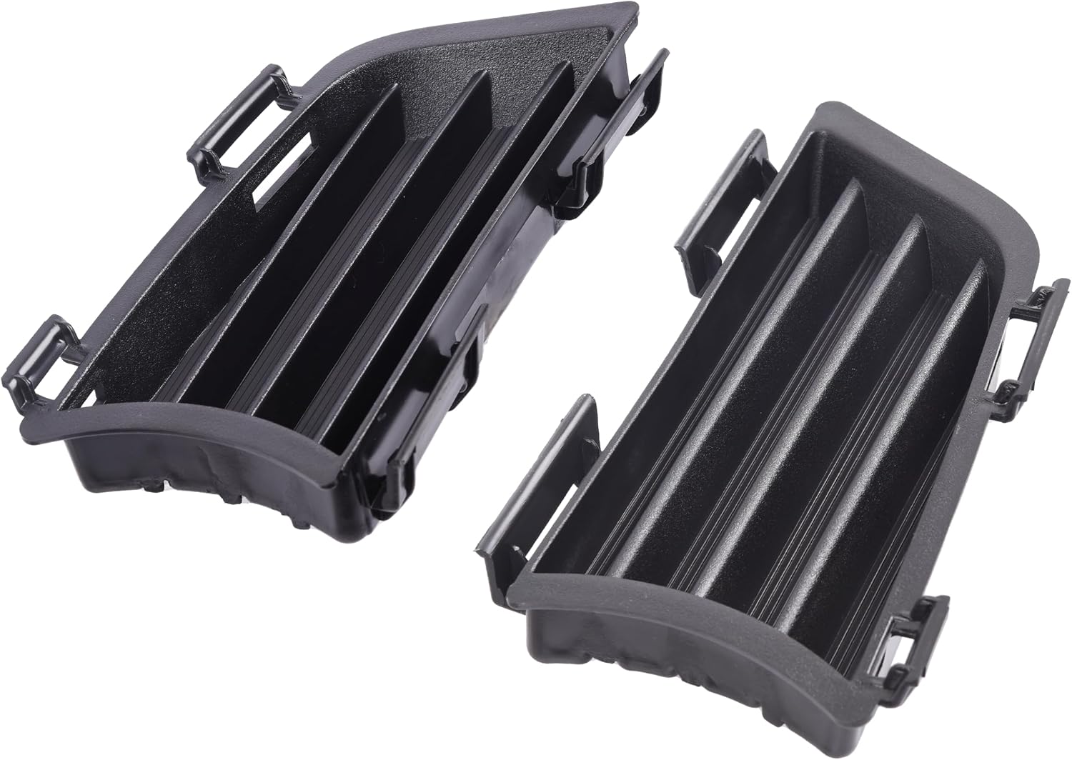 Front Bumper Lower Fog Light Cover Outer Grille Compatible with 2005-2008 Pontiac Vibe Replaces 88974247 88974246 (Left and Right)