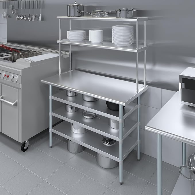 Amgood (24" x 48" Stainless Steel Work Table - Image 4