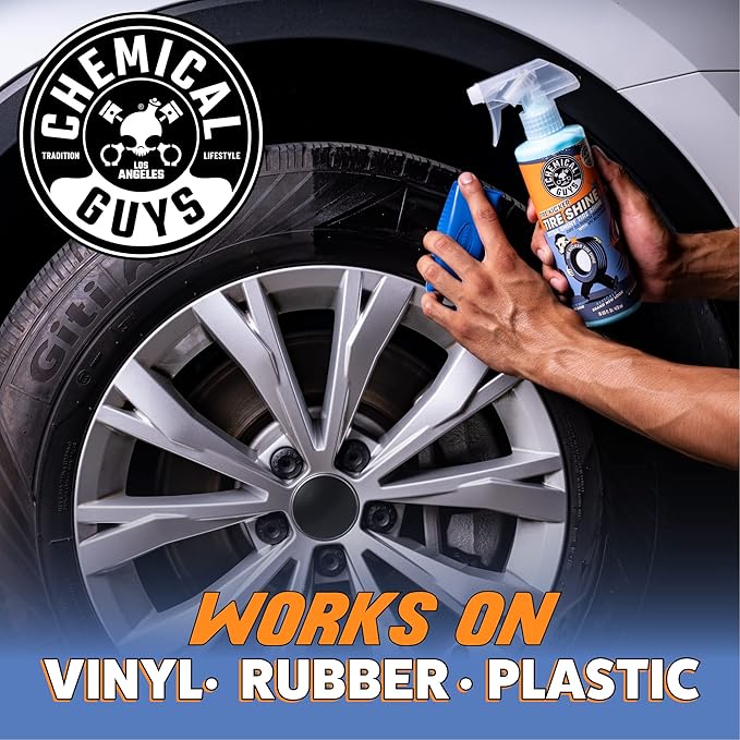 Chemical Guys Tire Kicker Sprayable Extra Glossy Tire Shine, Motorcycles - Image 9