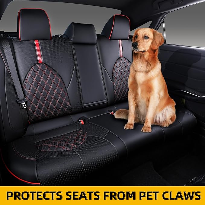 Custom Fit Camry Seat Covers for Toyota Camry Hybrid LE, Hybrid SE 2018-2024 - Image 5