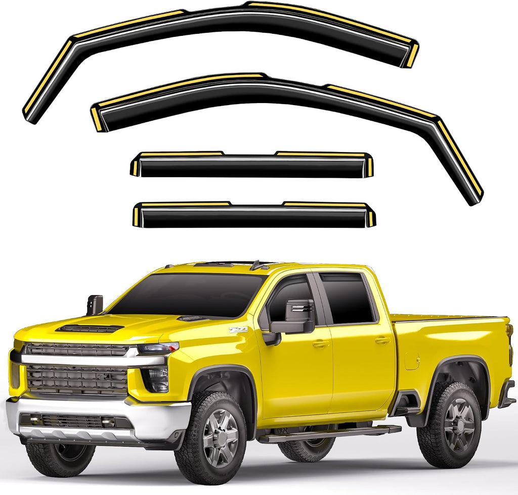 in-Channel Window Rain Guards Fit