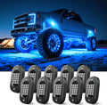 led rgb rock lights for trucks 14 pods, main product view