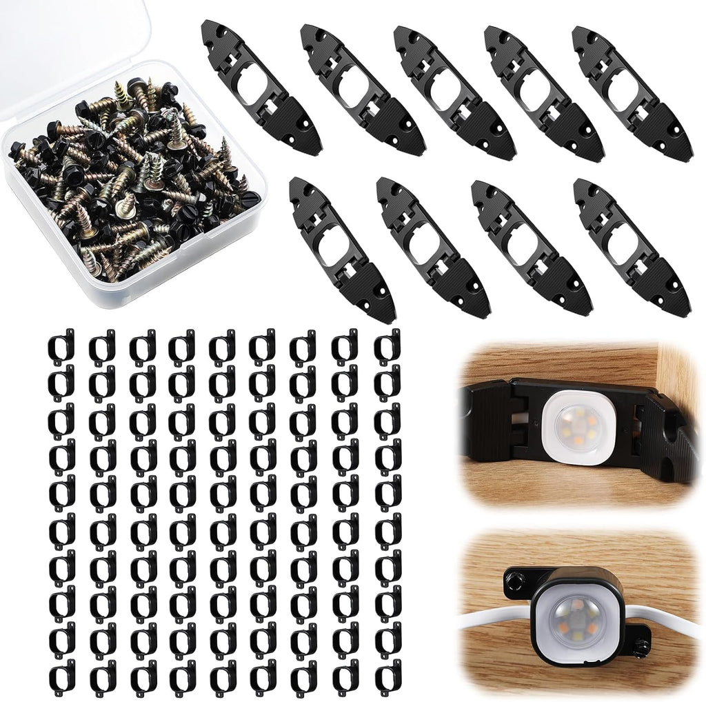 nuanchu 99 pcs light clips set compatible with, main product view