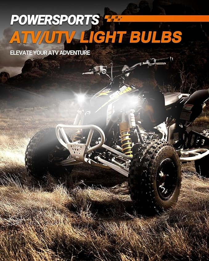 SEALIGHT H13 LED Bulbs, 36000LM Super Bright 9008 Driving Lights, 6000K Daylight - Image 7