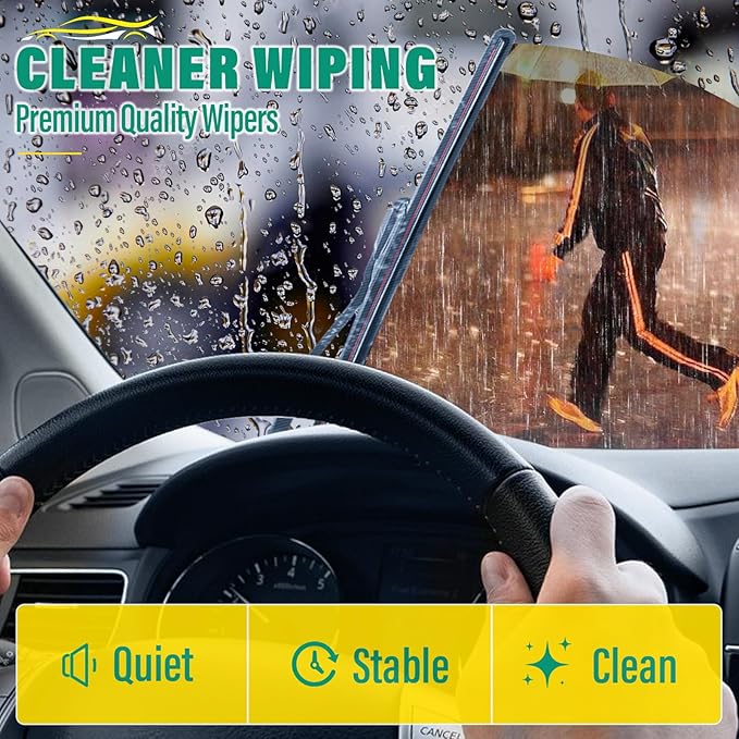 26" 22" 16" Windshield Wiper Blades Replacement - Image 8