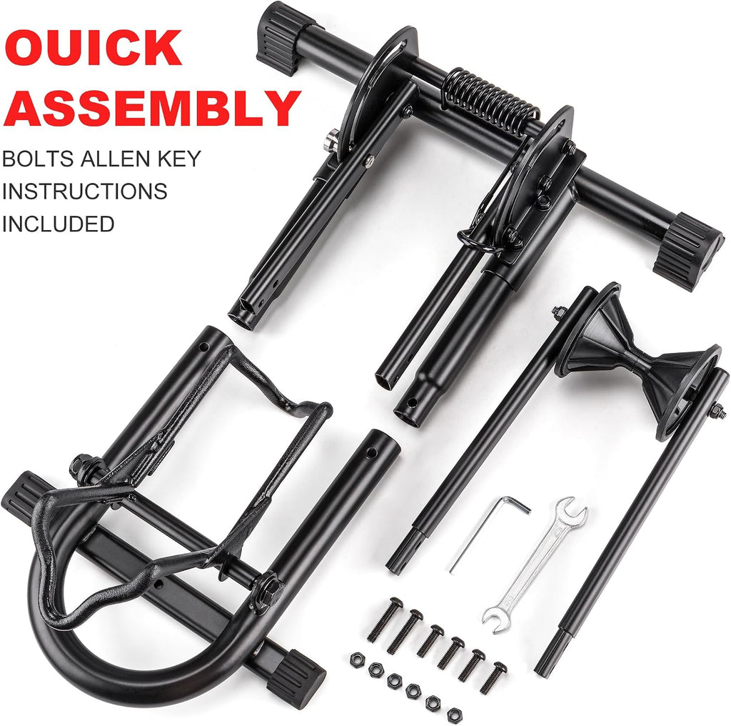 indoor bike floor stand - bike stand rack, package contents