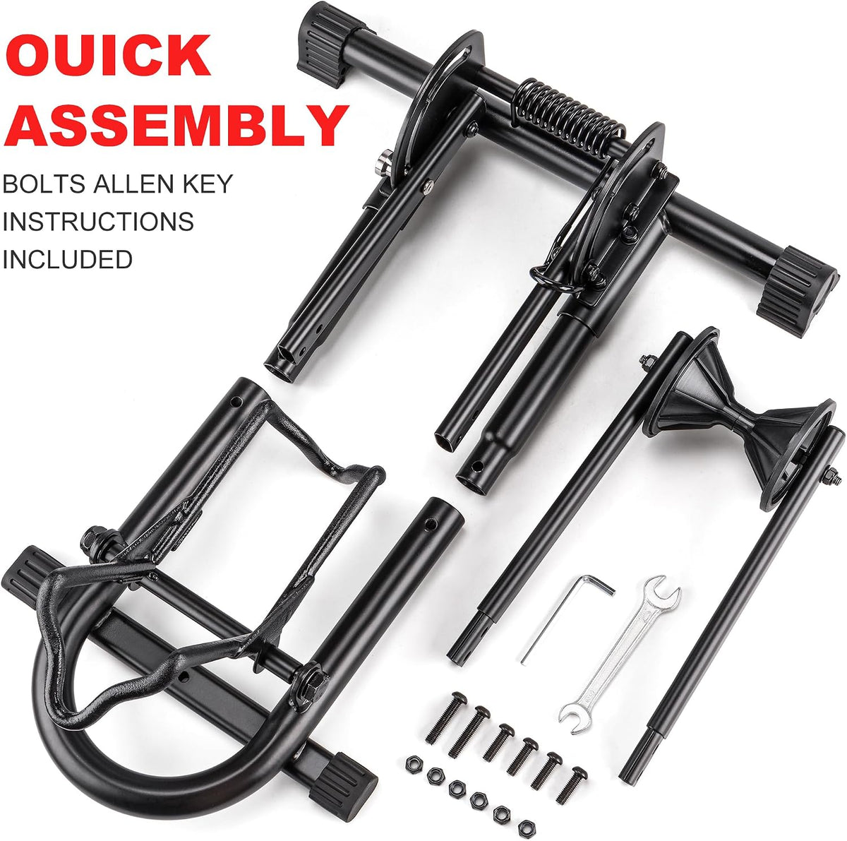 indoor bike floor stand - bike stand rack, package contents