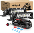 nilight led pods 7 inch 30w super slim, main product view
