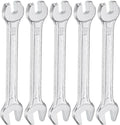 HARFINGTON 5pcs Double Open End Wrench 5.5mm x 7mm Metric 15 Degree Offset by HARFINGTON