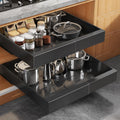 seinloes 2pack expandable pull out cabinet organizer 21"deep, main product view
