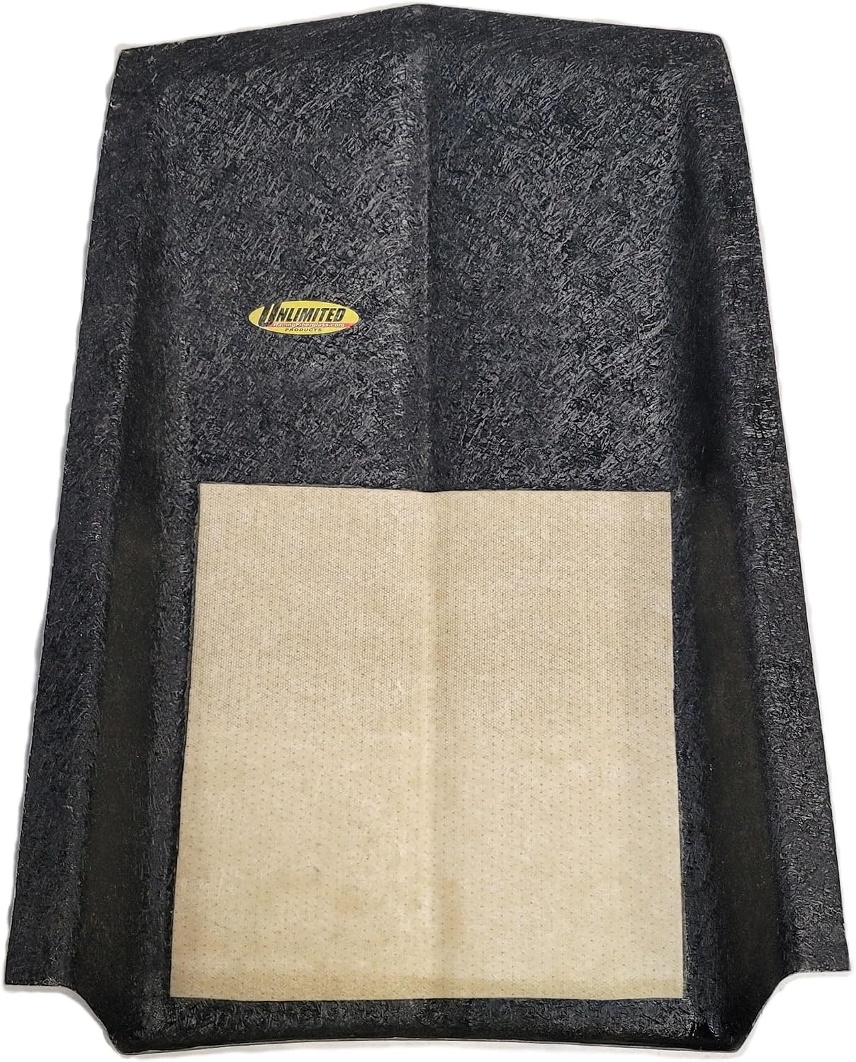 Cowl Induction Hood Scoop - 38" L x 4 ½" H x 24½" W SC-1145 - Fiberglass - Black - Unlimited Products