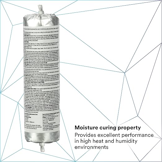 3M Urethane Seam Sealer, High Solids, Permanently Flexible, 310 mL/10.5 oz Foil - Image 3