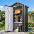 aoxun vertical outdoor storage cabinet 2.5’x2’ with floor, main product view
