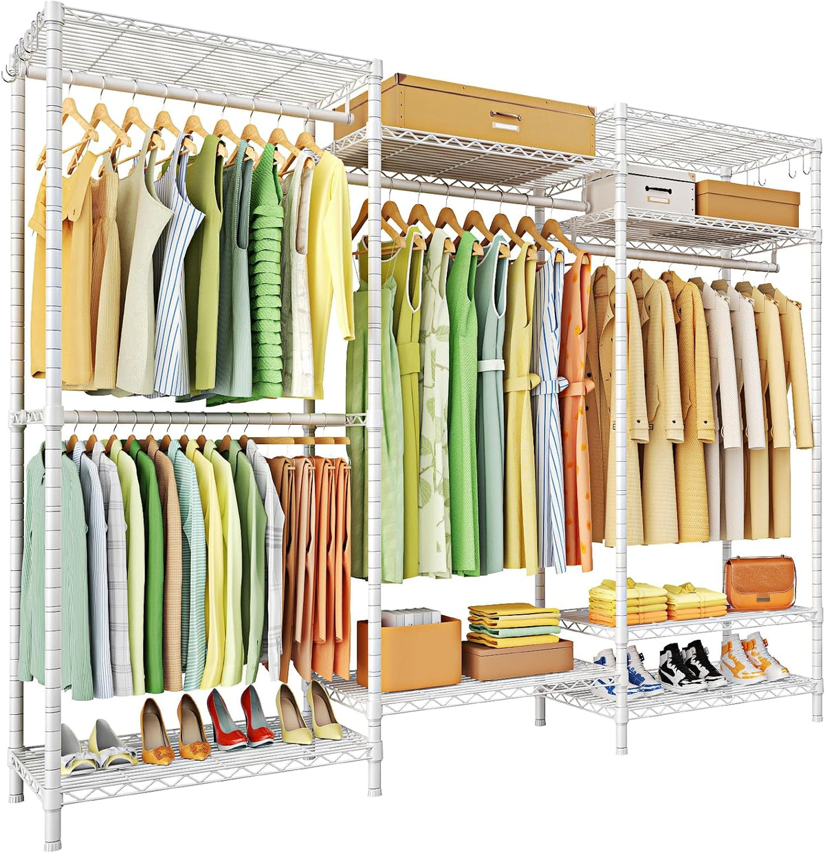 ulif e13 heavy duty clothes rack（with 4 hanger, main product view