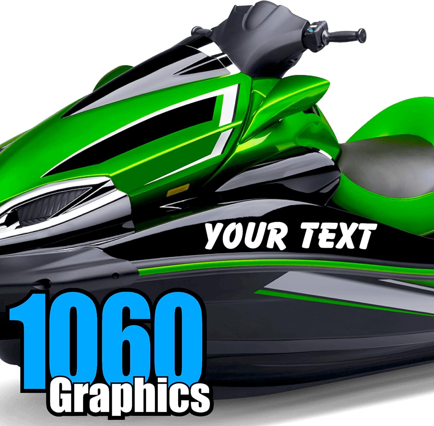 Custom Vinyl Boat Numbers & Letters (Two Decals)