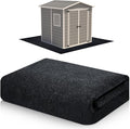 Haull Outdoor Storage Shed Floor Moat Waterproof Outdoor Carport Mat Thickened by Kedauud