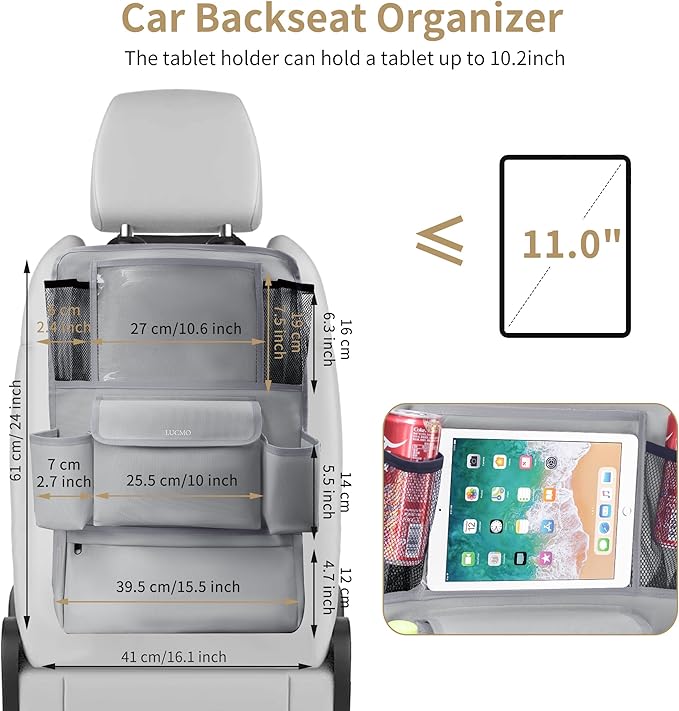 LUCMO Car Backseat Organizer - Image 5