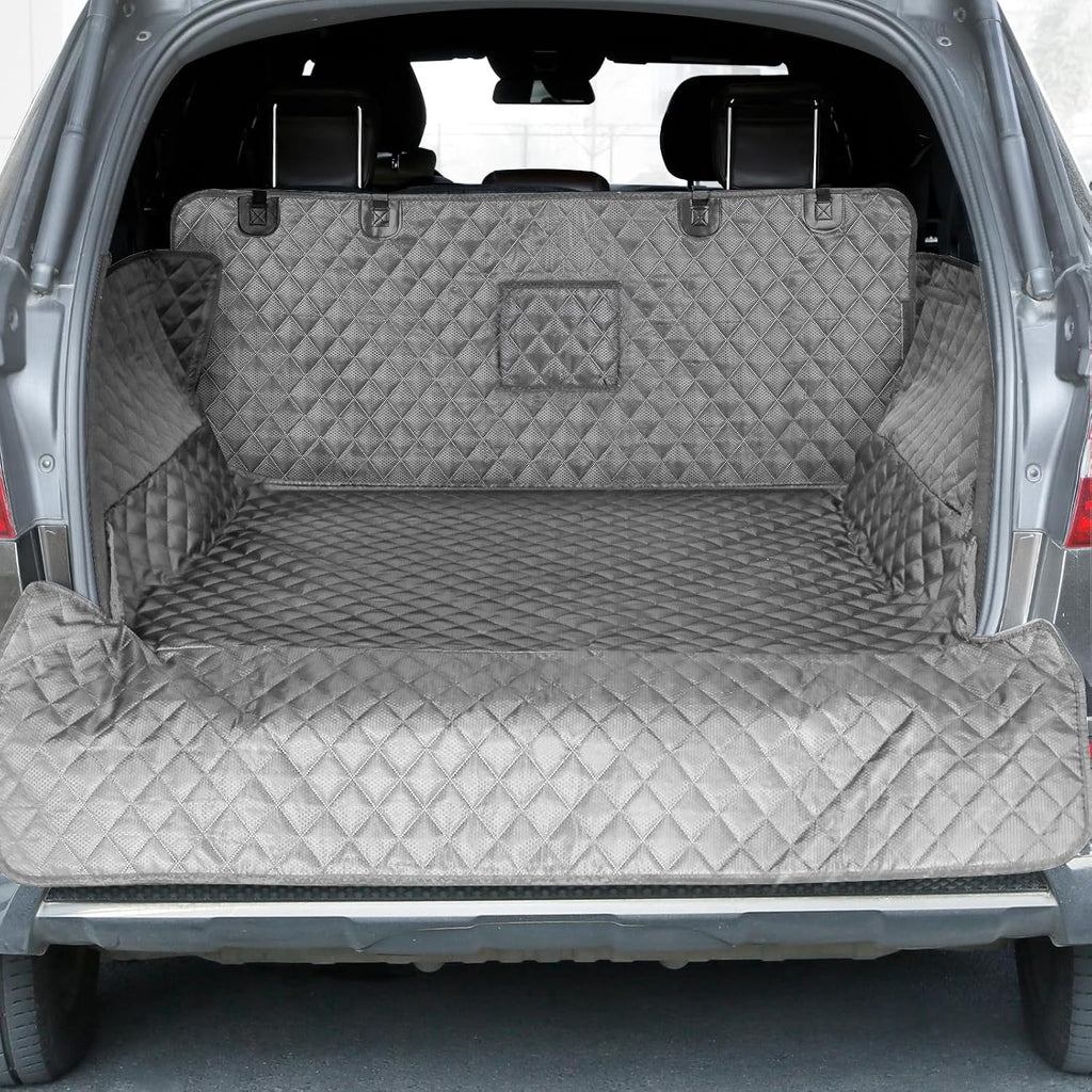 PETICON SUV Cargo Liner for Dogs, Waterproof Pet Cargo Cover Dog Seat Mat for