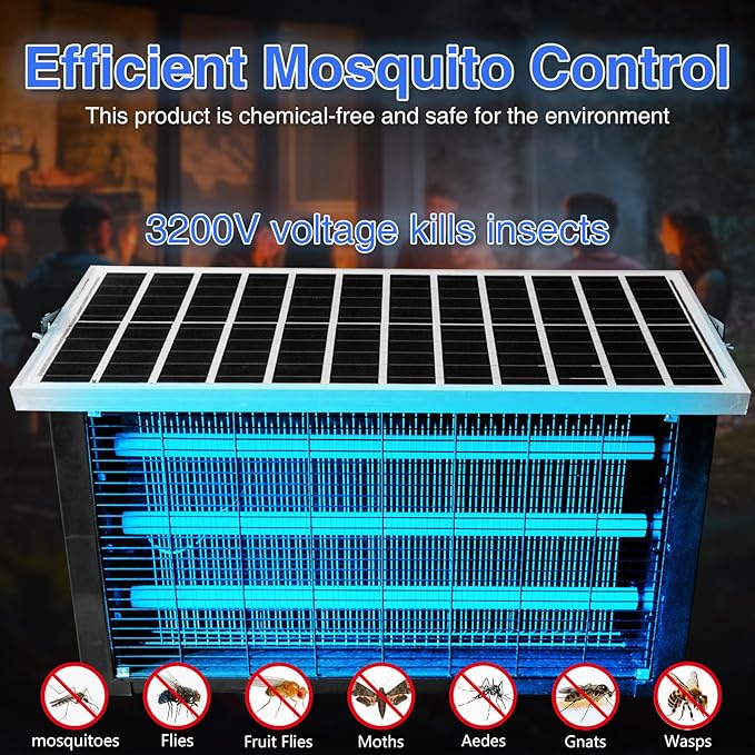 Super Large Solar Bug Zapper Outdoor - Image 2