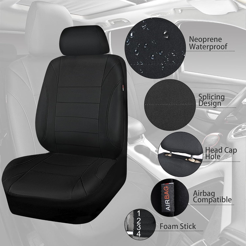 car pass neoprene eva waterproof car seat covers on a desk or shelf