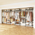 onbrill h6 wall mounted closet system, industrial pipe, main product view