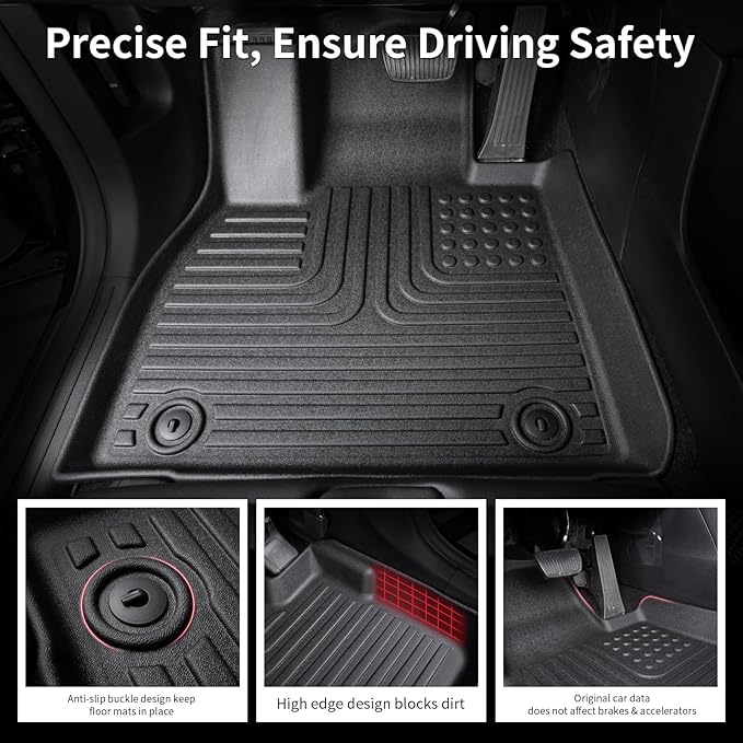 Wayhigh-All Weather Floor Mats & Cargo Liner Set - Image 2