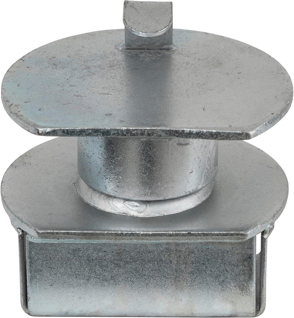 Buyers Products BDL253 Drawbar Lock for Lunette Eye Trailers, Zinc Plated Theft Deterrent Insert Fits 2-1/2 to 3 Inch Lunette Rings, Accepts Up to 1/2 Inch Padlocks for Secure Towing Storage