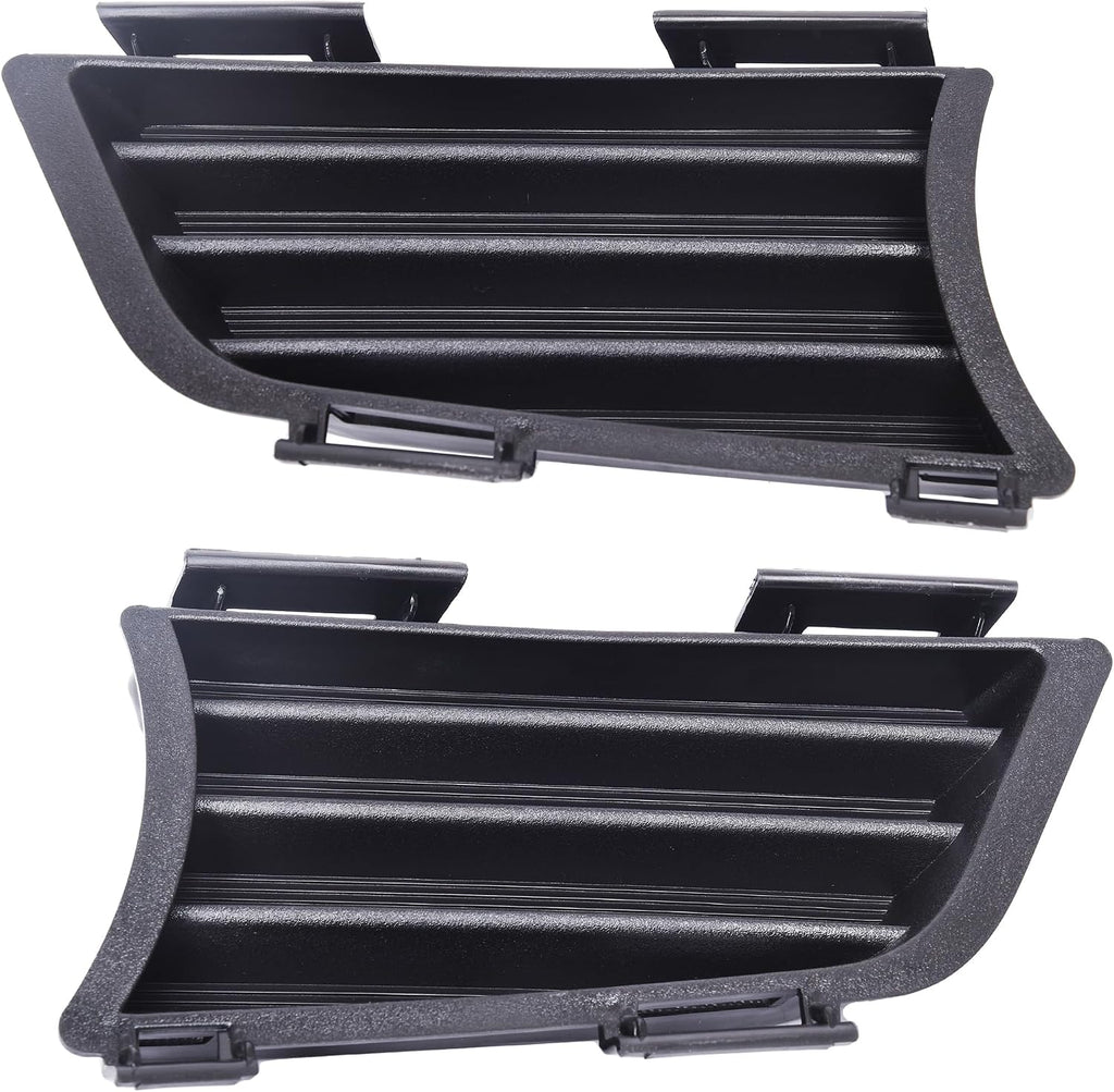 Front Bumper Lower Fog Light Cover Outer Grille Compatible with 2005-2008 Pontiac Vibe Replaces 88974247 88974246 (Left and Right)