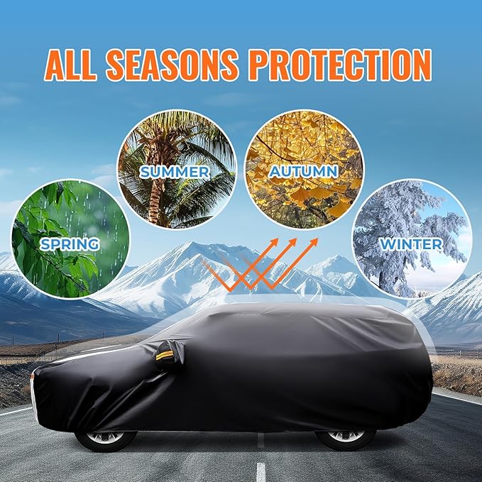 Ford Escape Car Cover 100% Waterproof All Weather, Gift - Image 5