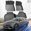 Car Floor Mats for Hyundai Elantra 2021-2025 & Elantra N 2022-2025 Accessories by SSESS