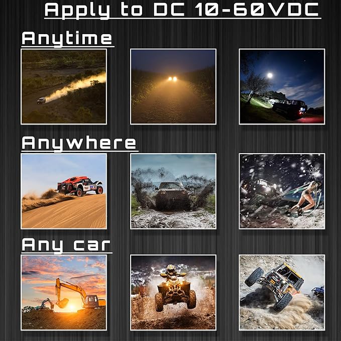 Round LED Off Road Lights 210W 21000lm, Trucks Tractor LED Work Lights - Image 7