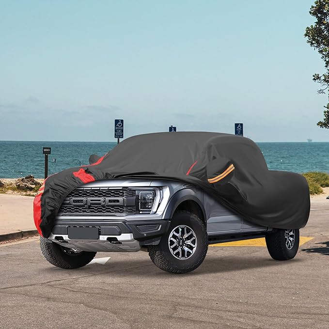 Car Cover Outdoor Automobiles Waterproof All Weater Truck Cover - Image 7