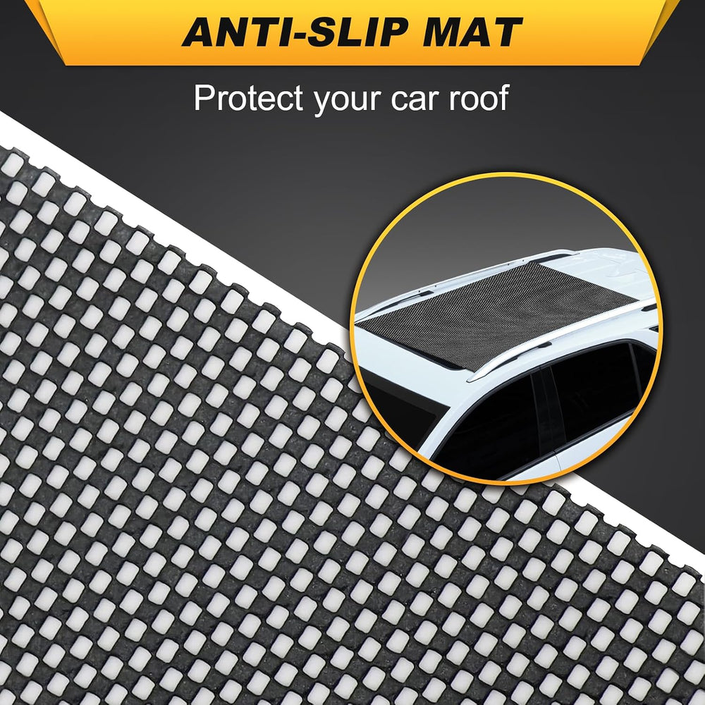 Sailnovo Rooftop Cargo Carrier 20 Cubic, Waterproof Car Roof Bag Soft-Shell C...