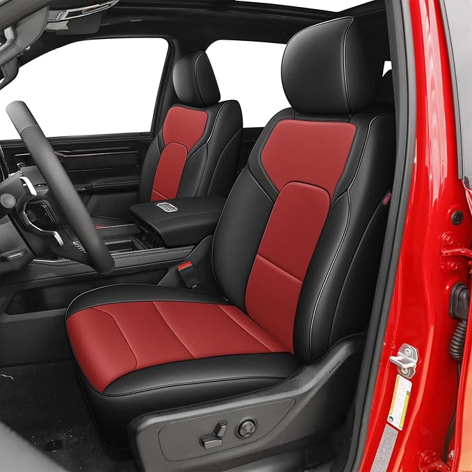 AOMSAZTO Seat Covers for Ram 2500: 2019 2020 2021 2022 2023 2024 2025 Custom by AOMSAZTO