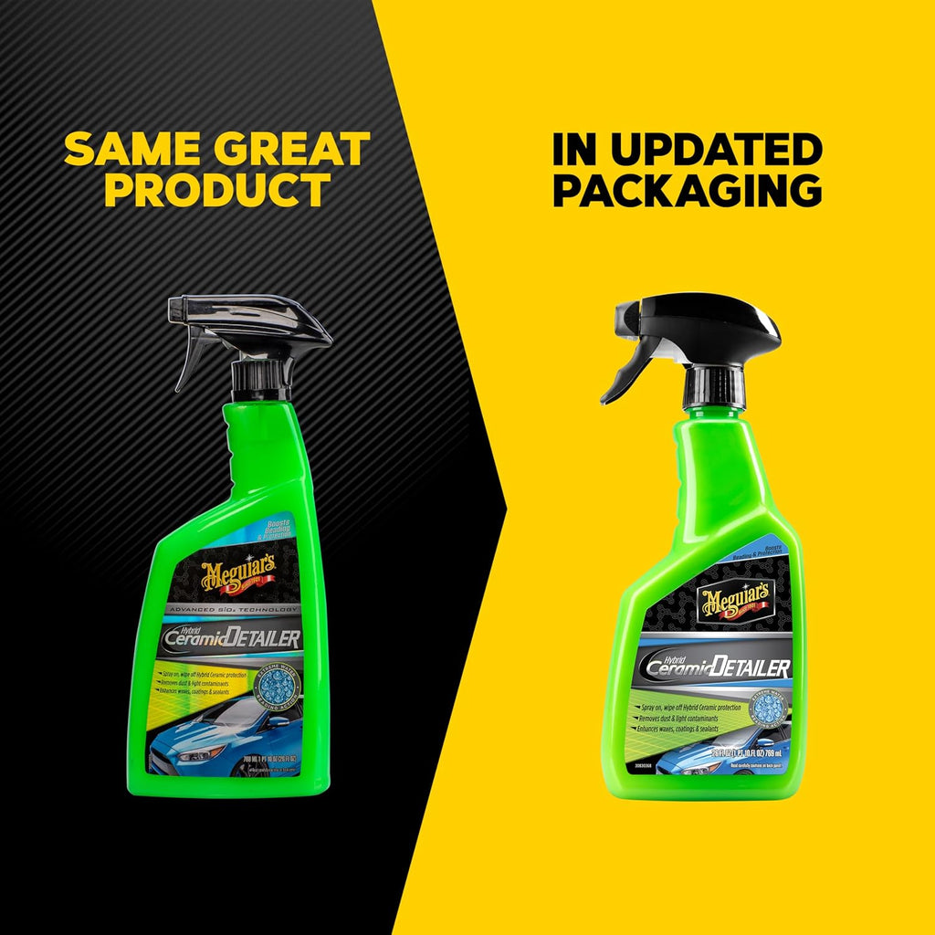 Meguiar's G200526EU Hybrid Ceramic Detailer 768 ml Enhances Wax, Coatings and Sealants
