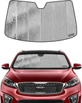 Windshield Sun Shade for Kia Sorento 2016-2020, Front Window Sunshade Shield