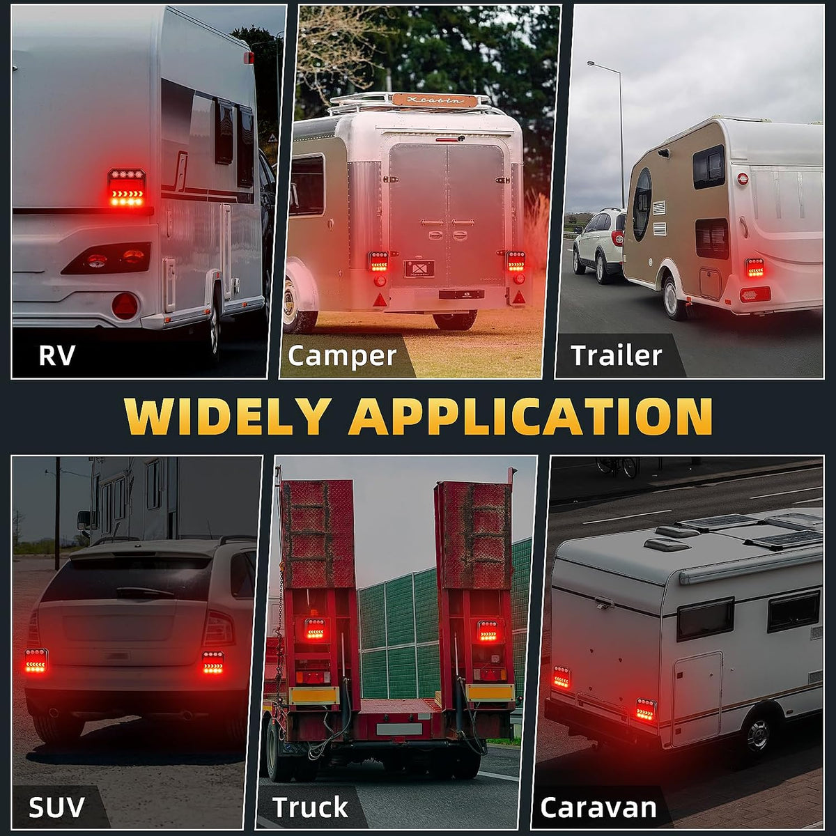 wireless trailer lights magnetic, wireless tail lights for on a desk or shelf