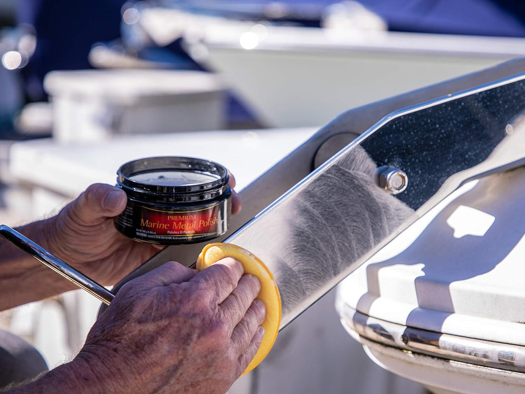 Meguiar's M180406 Marine Metal Polish