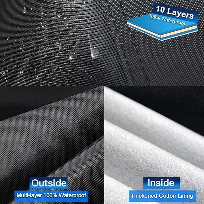 10 Layers Car Cover Custom Fit for BMW Z4 E85, Waterproof All Weather for - Image 2