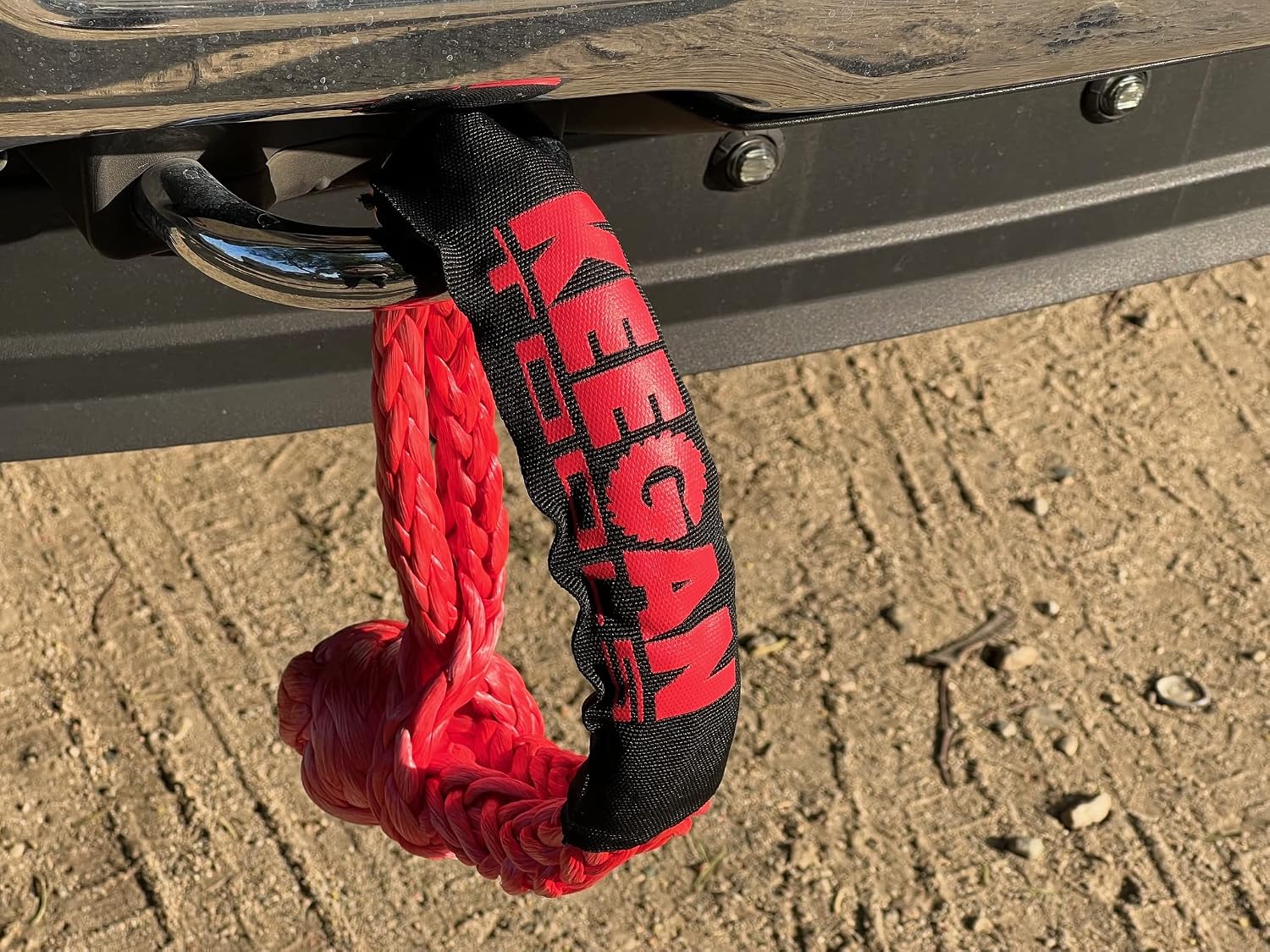 ½” x 24” Soft Shackle Recovery w/45,800 lbs Breaking Strength Stronger Than Steel But Floats Off Road Recovery Snowmobile Jeeps Trucks Boats Winch Shackle Snatch Rope
