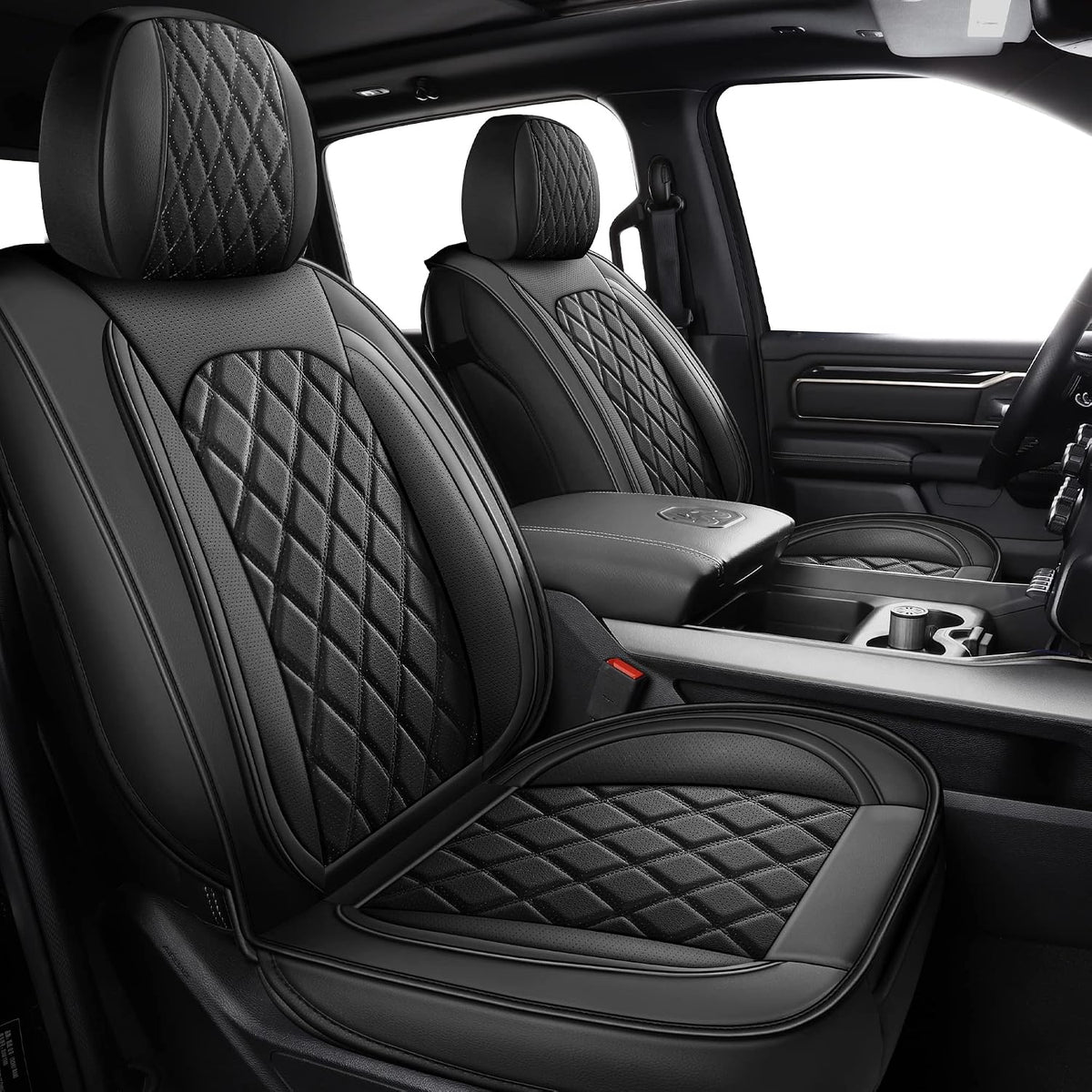 MIROZO Dodge Ram Seat Covers Full Set