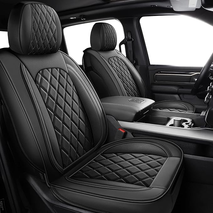 MIROZO Dodge Ram Seat Covers Full Set by MIROZO