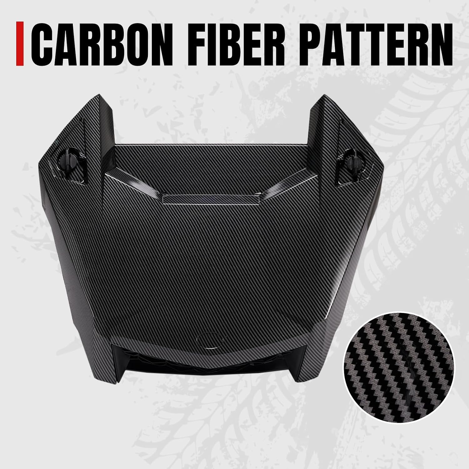 A & UTV PRO Carbon Fiber Turbo Hood Scoop for Polaris RZR XP 1000/ XP 4 1000/ TURBO XP 4 / TURBO S 2019-2023, Air Intake Kit Accessories, Replace OEM # 5454429-632,1PC
